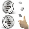 thumbnail image 1 of Novelty Place New Parent Decision Coin Toys – Funny Pregnancy Gifts for New Mom and Dad, Double-Sided Novelty Toys for First-Time Parents Couples, 1 of 7