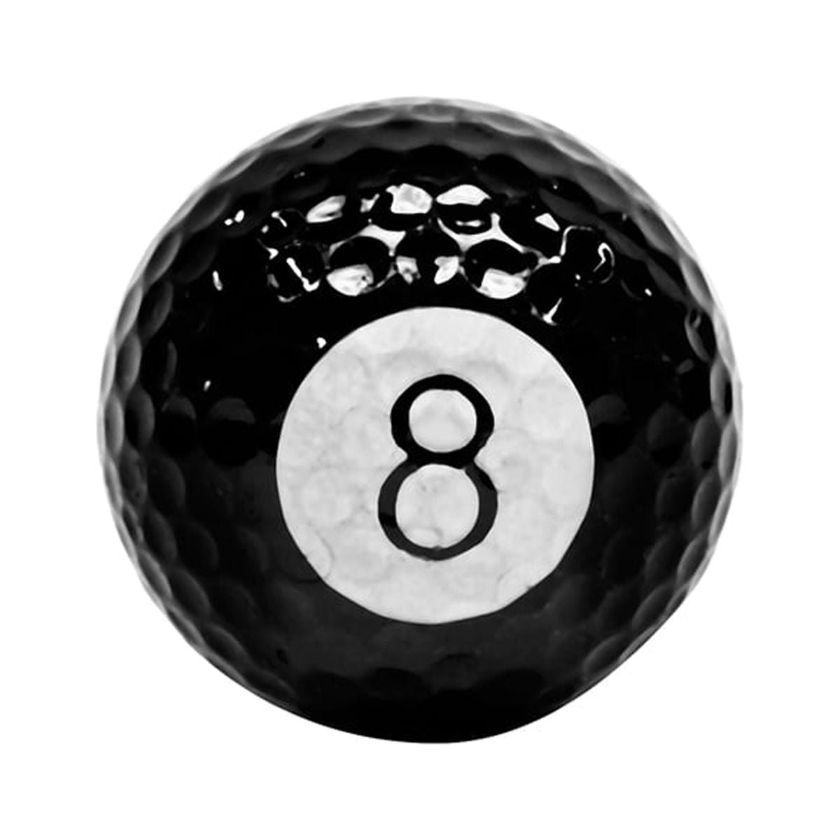 Novelty Pool Billiards 8 Eight Ball Shape Golf Ball Sports Prank  Recreational Gag Gift Practical Joke 