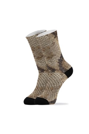 Novelty Python Skin Crew Socks for Women Men Soft Stretchy Breathable Unisex Casual Socks One Size Funny Crazy Gift Socks