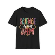 Novelty Scientist Physics Students Gift Vintage Funny Science Jam Teacher Geeks Men Women Unisex Softstyle T-Shirt