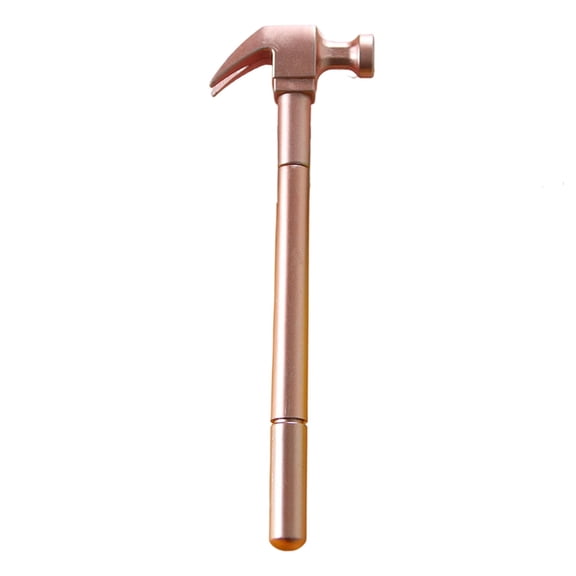 Novelty Screwdriver-Shaped Pen Cartoon Design for Desk Writing Gold