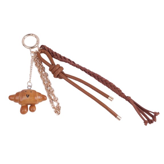 Novelty Shape Keyring Purse Attachment Lightweight Keychain Portable Key Holder Fashion Bag Pendant For Gifting