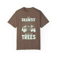 thumbnail image 1 of Novelty Silently Judging Your Trees Sarcastic Sardonic Hilarious Phrase Slogan Judgmental Ironic Sarcasm Unisex Garment-Dyed T-shirt, 1 of 4