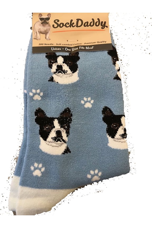 Novelty Socks Boston Terrier Socks Cotton Unisex  Soft Premium 80076