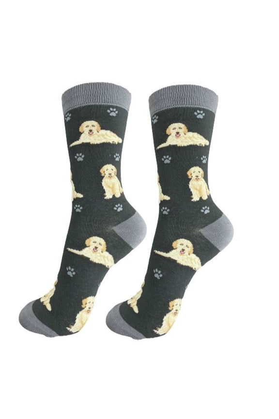 Goldendoodle Dog Breed Socks Unisex Sock Daddy by E&S Pets - One Size Fits Most