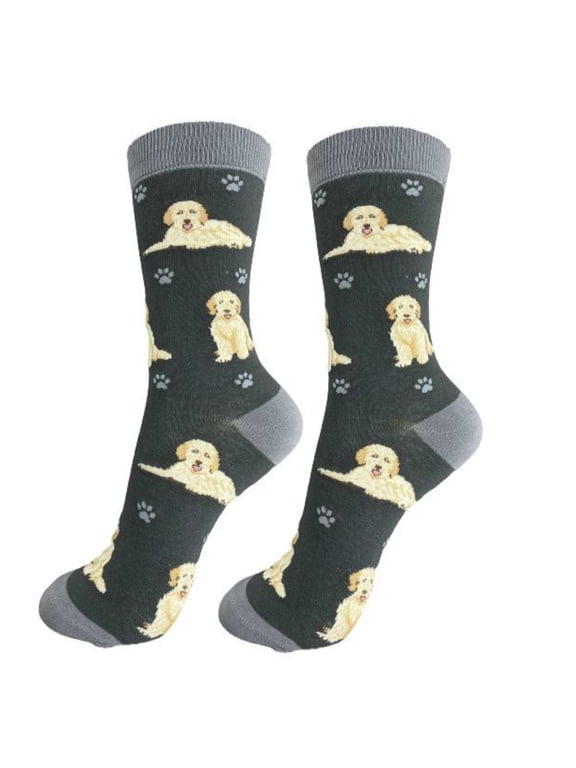 Goldendoodle Dog Breed Socks Unisex Sock Daddy by E&S Pets - One Size Fits Most