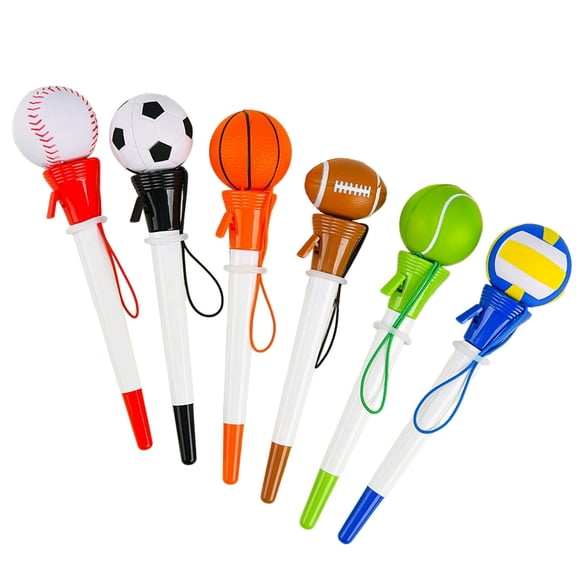 Novelty Stress Pen, Squeeze-Back Ball Shaped Neutral Pen for Decompression, By TINGXIN