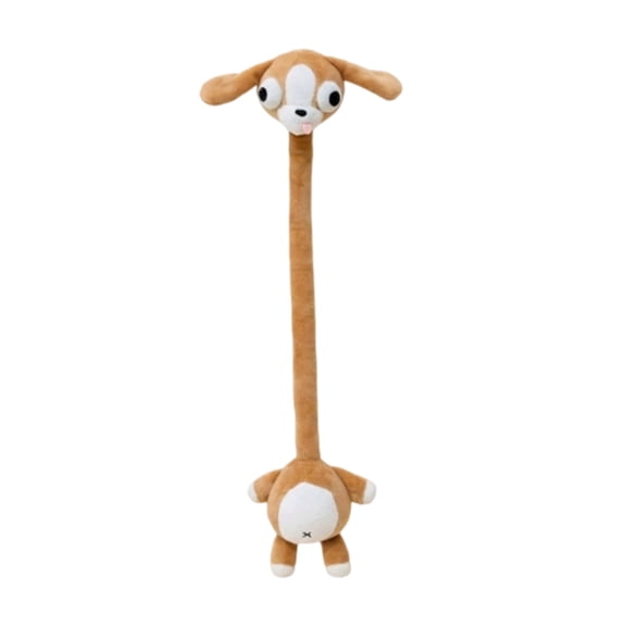 Novelty Stretchy Plush Stick 38cm Long Neck Stuffed Animal Cute Pig Monkey Dog Figures Soft Plush Toy for Children Daily Play and Present, Stretchy Plush Toy, Sensory Plush Toy