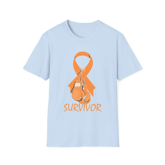 Novelty Survive Cancer Blood Disease Overcomer Support Hilarious Illness Sickness Infection Condition Unisex Softstyle T-Shirt