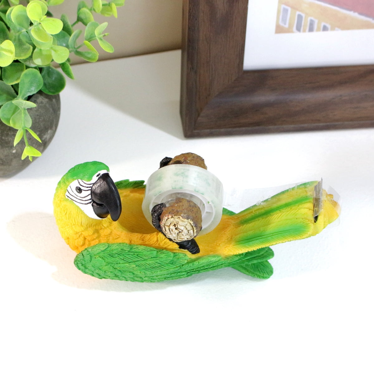 Novelty Tape Cutter Office Supplies,Resin Cartoon Animal Tape Dispenser Home Office Desk Accessories,Funny Stationery Gift Idea