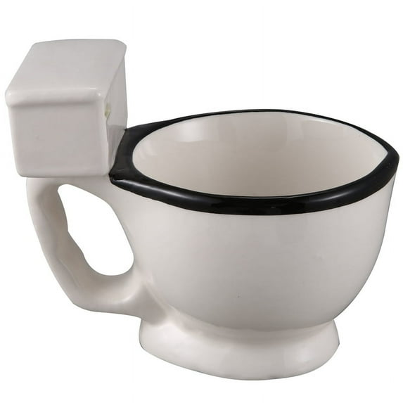Novelty Toilet Ceramic Mug with Handle 300Ml Coffee Tea Milk Ice Cream Cup Funny for Gifts