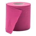 thumbnail image 1 of Novelty Toilet Paper Rolls, 3.93x3.74 Inch Compact Decorative Tissue Roll, Soft Sustainable Paper, Funny Gift Tissue, Portable Roll for Party, Camping and Indoor Restroom Use,Hot Pink, 1 of 9