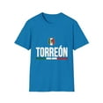 thumbnail image 1 of Novelty Torreon Mexico Adventure Illustration Gift | Cute Mexican Tourists Graphic Men Women Unisex Softstyle T-Shirt, 1 of 4