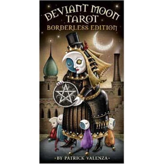 Novelty Toys Tarot Cards Court Jester Borderless Deviant Moon Deck Stylized Artwork Full Color Cards