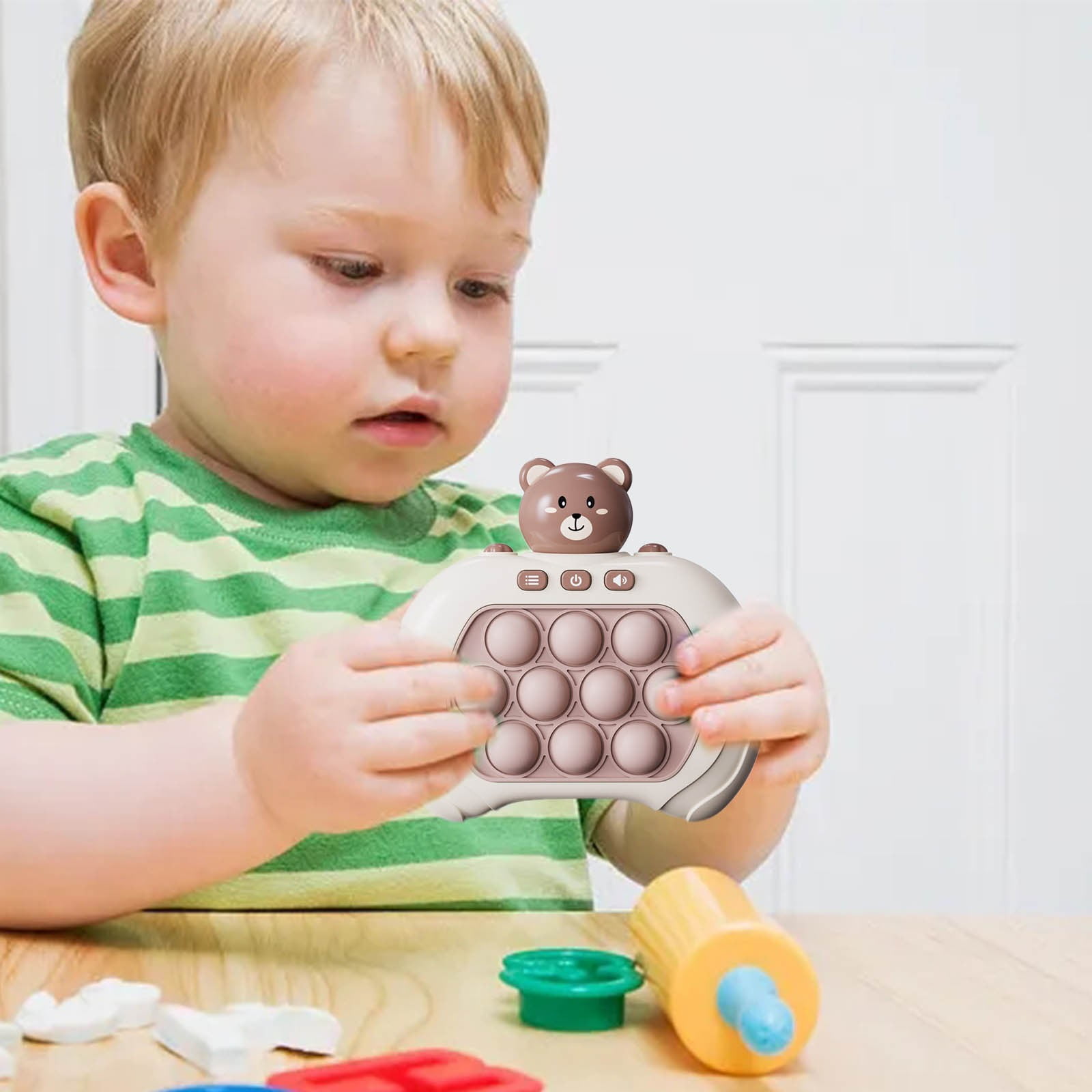 Novelty Toys for 3+ The Toy Children's Quick Push Game Whack A Puzzle