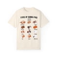thumbnail image 1 of Novelty Types Of Guinea Pigs Cavies Cavia Porcellus Lover Hilarious Rodents Woolly Fuzzy Pets Enthusiast Unisex Garment-Dyed T-shirt, 1 of 4