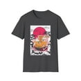 thumbnail image 1 of Novelty Udon Noodle Nigiri Nachos Japanese Foods Enthusiast Hilarious Hot Broth Chinese Style Delicacies Lover Unisex Softstyle T-Shirt, 1 of 4