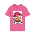 thumbnail image 1 of Novelty Udon Noodle Nigiri Nachos Japanese Foods Enthusiast Hilarious Hot Broth Chinese Style Delicacies Lover Unisex Softstyle T-Shirt, 1 of 4
