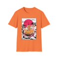 thumbnail image 1 of Novelty Udon Noodle Nigiri Nachos Japanese Foods Enthusiast Hilarious Hot Broth Chinese Style Delicacies Lover Unisex Softstyle T-Shirt, 1 of 4