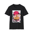 thumbnail image 1 of Novelty Udon Noodle Nigiri Nachos Japanese Foods Enthusiast Hilarious Hot Broth Chinese Style Delicacies Lover Unisex Softstyle T-Shirt, 1 of 4
