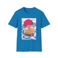 thumbnail image 1 of Novelty Udon Noodle Nigiri Nachos Japanese Foods Enthusiast Hilarious Hot Broth Chinese Style Delicacies Lover Unisex Softstyle T-Shirt, 1 of 4