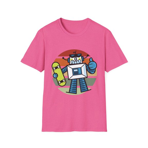 Novelty Vintage AI Mechanical Machines Enthusiast Cute Old-Fashioned Cybernetic Men Women Unisex Softstyle T-Shirt