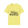 thumbnail image 1 of Novelty Vintage Nurse Retro Medical Professional Enthusiast Hilarious Licensed Hospital Staff Tech Expert Fan Unisex Softstyle T-Shirt, 1 of 4