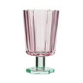 thumbnail image 1 of Novelty Vintage Petal Ripple Water Glass Wide Ribbed Design Crystal Glass Highball Wine Glass For Parties Bars And Home Use, 1 of 3
