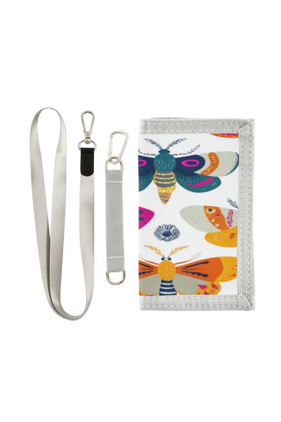 Novelty Wallets Foldable Novelty Wallets Prefect Gifts for Every Scene Colorful Moths
