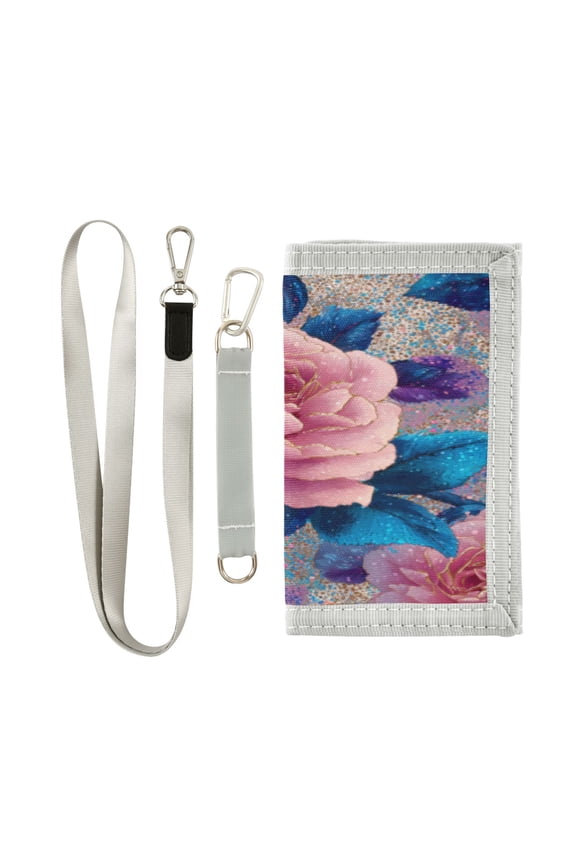 Novelty Wallets Foldable Novelty Wallets Prefect Gifts for Every Scene Digital Art Roses