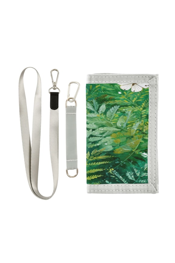 Novelty Wallets Foldable Novelty Wallets Prefect Gifts for Every Scene Ferns and Moths