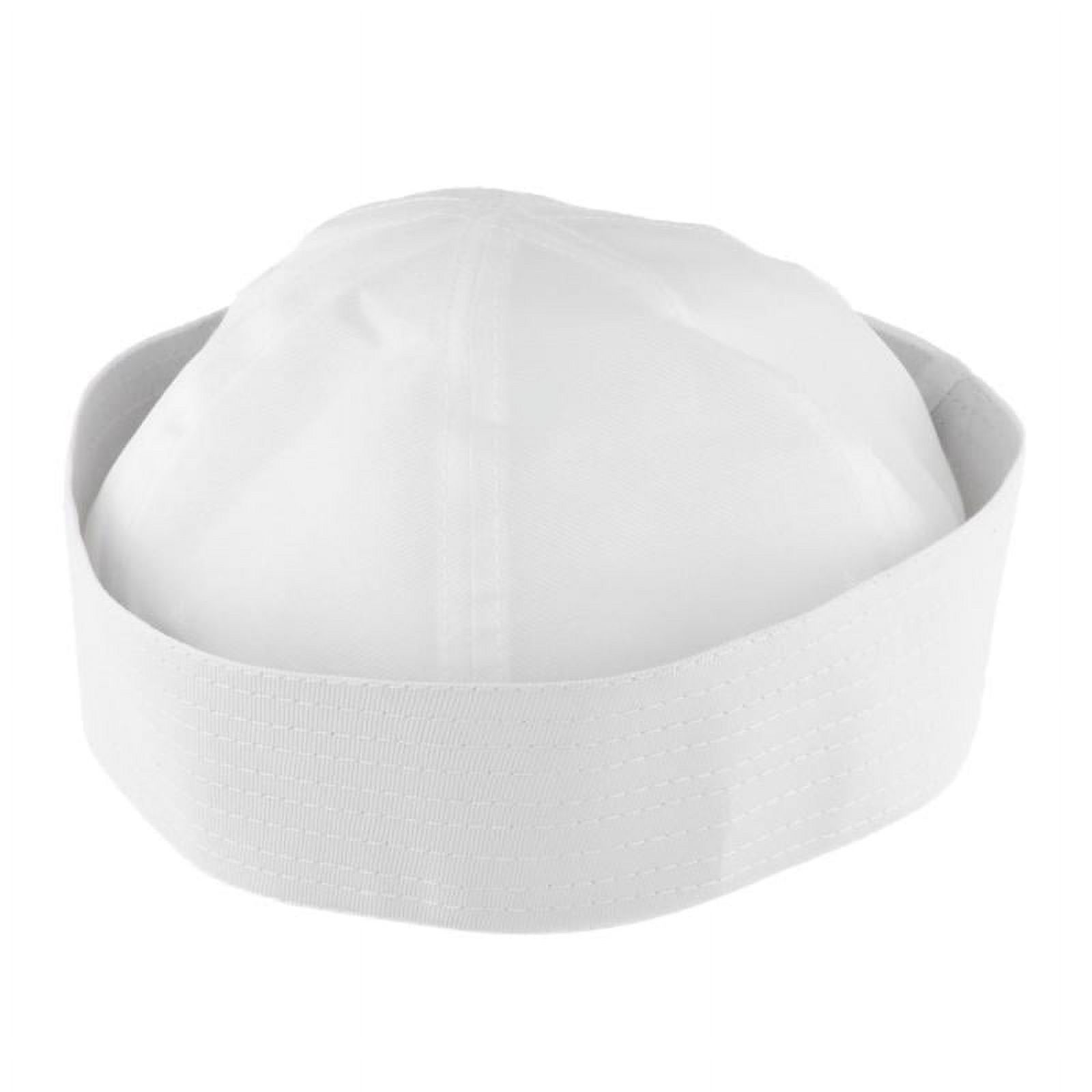Novelty White Sailor Hats Dress Up Costume Party Hats for Kids Adults