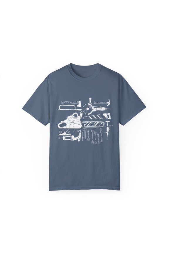 Novelty Woodworker Plumber Repairman Carpentry Enthusiast Hilarious Cabinetmaker Craftsperson Lumberworker Unisex Garment-Dyed T-shirt