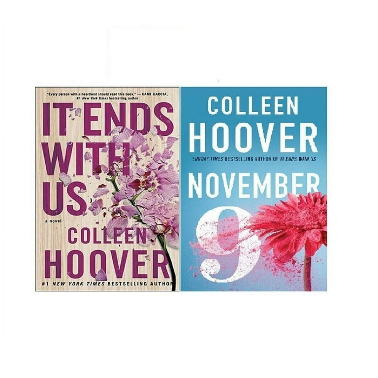 November 9 It Ends With Us : Colleen Hoover 2 Books Set