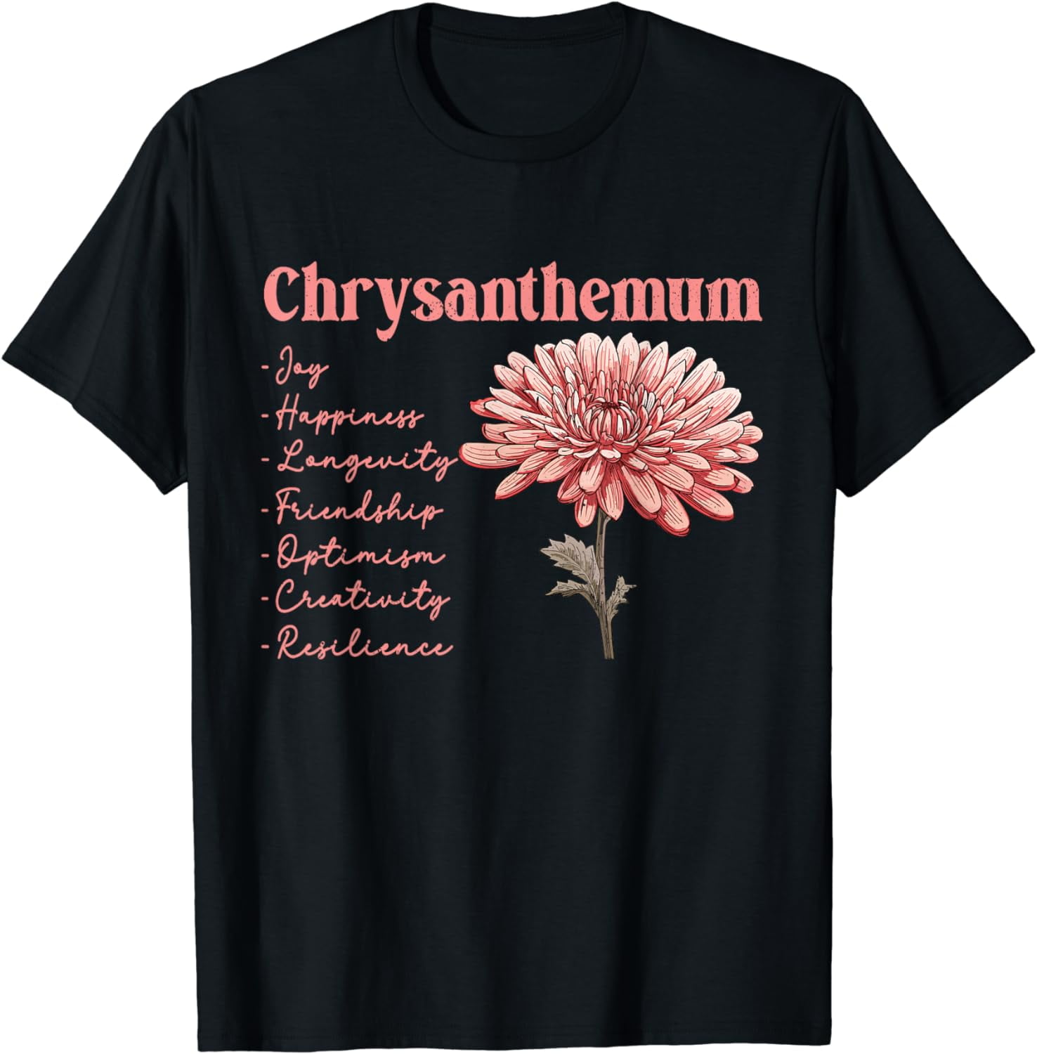 November birth flower chrysanthemum november birthday t shirt