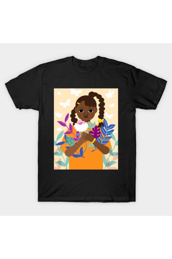 November Girl Autumn Fall Season Graphic G2074 Unisex T-Shirt, Up to Size 5XL