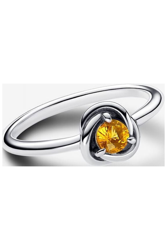 November Honey Eternity Circle Ring