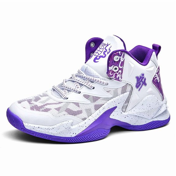 Novetra Basketball Shoes for Men Lightweight Durable for Outdoor Sports Training Matches Running Shoes