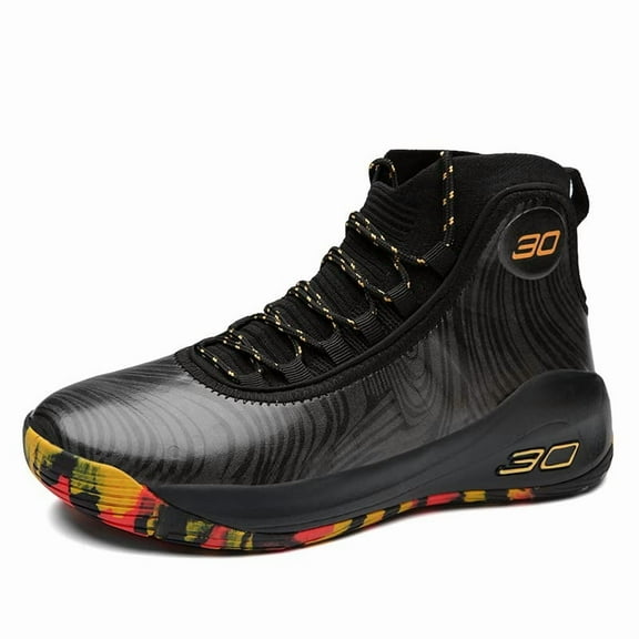 Novetra Men's Basketball Shoes High Cut Breathable Anti Slip Indoor and Outdoor Training Sports Shoes Gifts