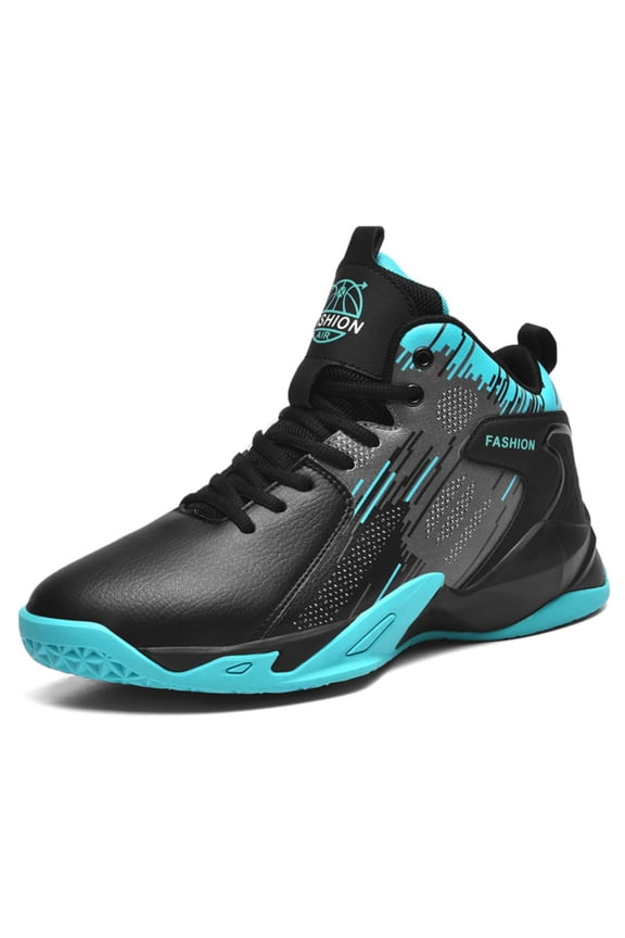 Men's High Top Basketball Sports Shoes Fashionable Anti Slip Basketball Boots Gifts