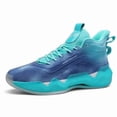 thumbnail image 1 of Novetra Unisex Fluorescent Basketball Shoes Sneakers Super Light High Top Graffiti Style Combat Basketball Boots Gifts, 1 of 5