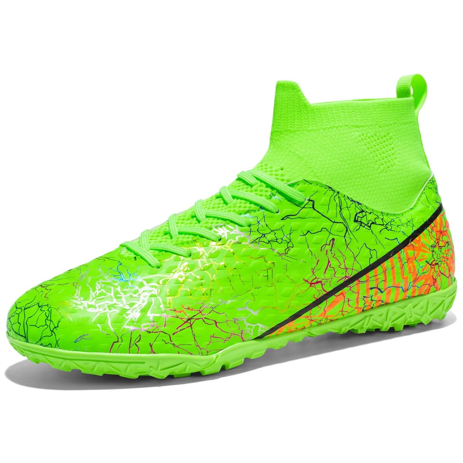 Novetra Unisex Football Shoes High Top Youth Training Anti Slip