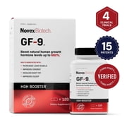 Novex Biotech GF-9 Supplement for Men, 120 Capsules, 30-Day Supply