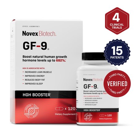Novex Biotech GF-9 - Healthy Aging Supplement - 120 Ct