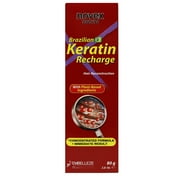 Novex Brazilian Keratin Recharge Leave in Conditioner, Frizz Control for All Hair Types , 2.8 oz Tube