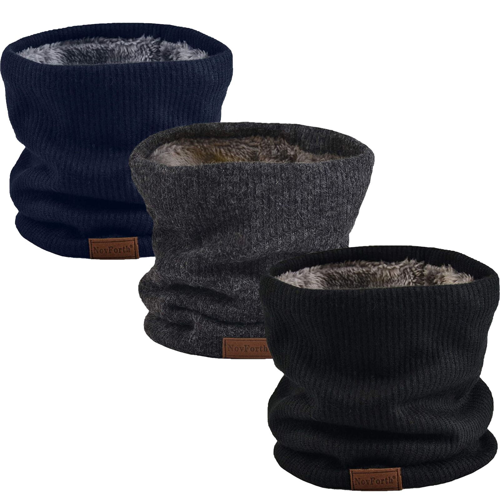 Novforth Winter Neck Warmer Men Scarf,Ski Neck Warmer Scarf for Women