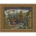 thumbnail image 1 of Novgorod bargaining 24x20 Gold Ornate Wood Framed Canvas Art by Nicholas Roerich, 1 of 2