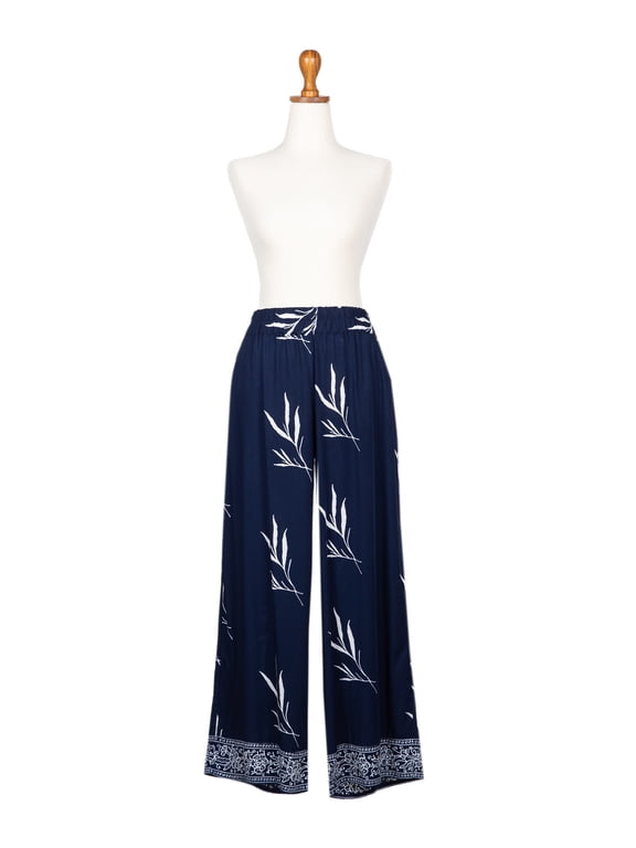 Rayon Midnight Roots Batik Handmade Clothing Handcrafted Pants