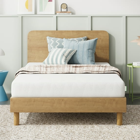 Novilla 5 Inch Queen Size Mattress, Gel Memory Foam Mattress for Pressure Relief & Cooler Sleep, CertiPUR-US Certified Mattress Queen Size