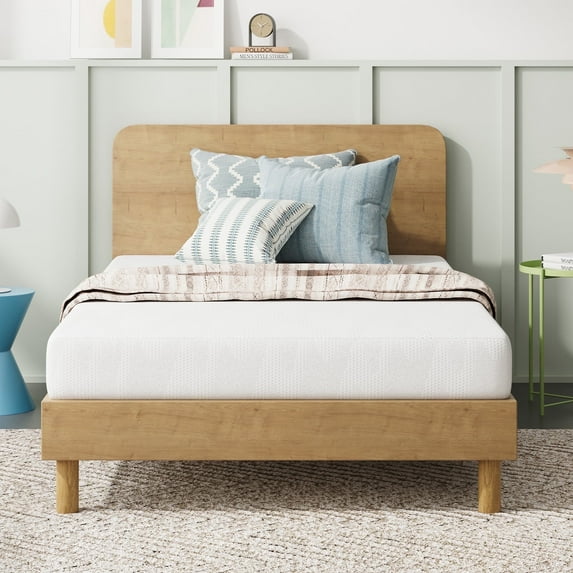 Novilla 6 Inch King Size Mattress in a Box, King Gel Memory Foam Mattress with Comfort Foam for Cool Sleep, Comfort Support and Pressure Relief, CertiPUR-US Certified